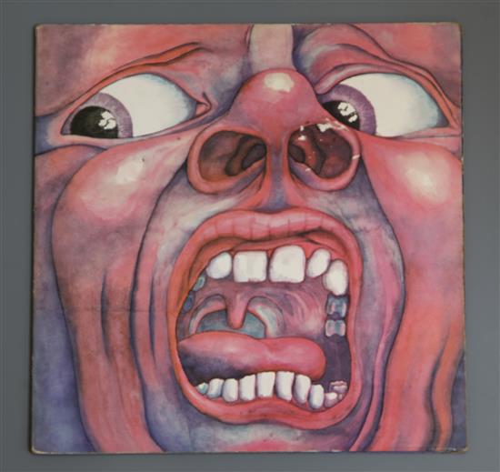 King Crimson: In The Court Of The Crimson King, ILPS 9111, VG+ - VG+